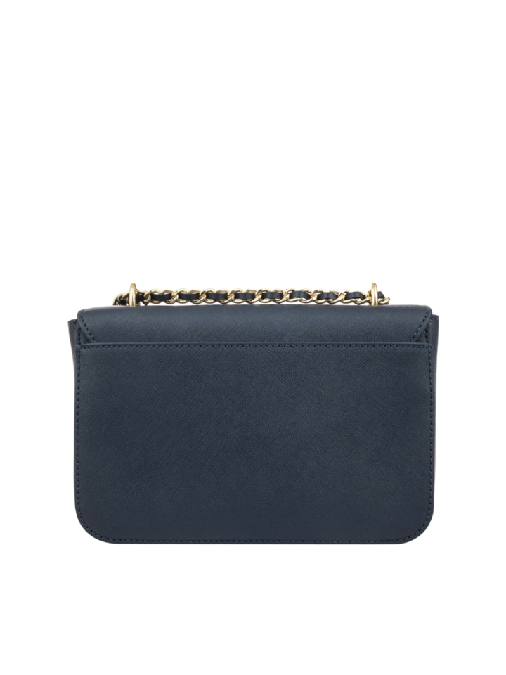 Tory Burch 52973 Emerson Adjustable Chain Shoulder Bag Navy