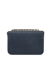 Tory Burch 52973 Emerson Adjustable Chain Shoulder Bag Navy