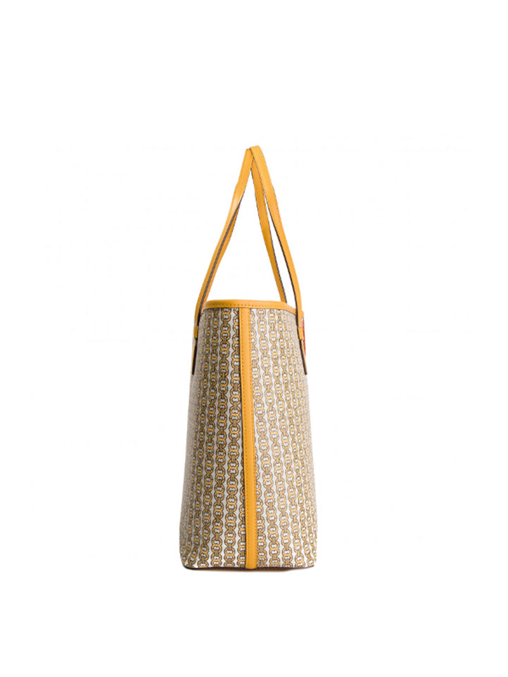 Tory Burch 53303 Gemini Link Tote Large Daylily