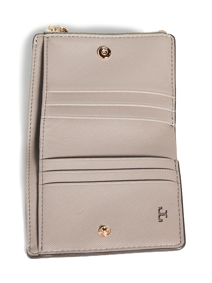Tory Burch 54449 Robinson Mini Wallet Gray Heron