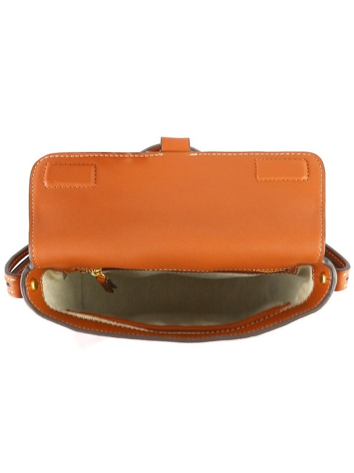Tory Burch 55185 Miller Crossbody Aged Camello