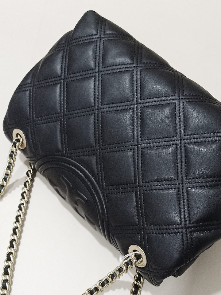 Tory Burch Fleming Soft Convertible Shoulder Bag Black