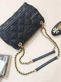 Tory Burch Fleming Soft Convertible Shoulder Bag Black