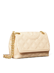 Tory Burch 56716 Fleming Soft Convertible Shoulder Bag New Cream