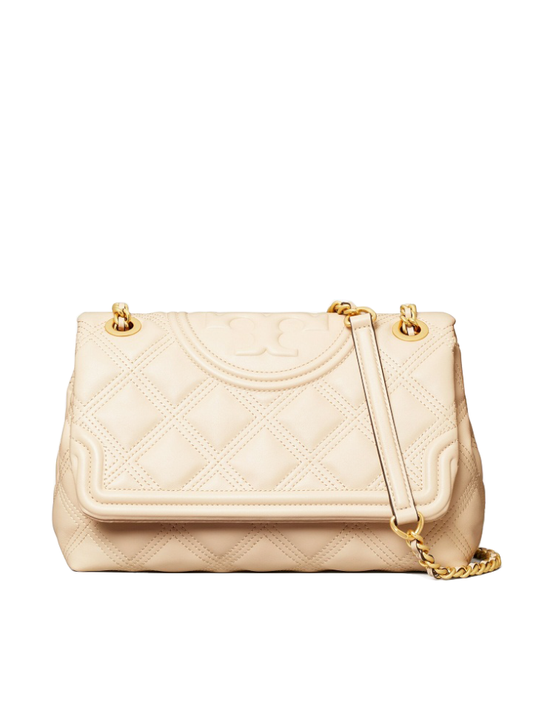 Tory Burch 56716 Fleming Soft Convertible Shoulder Bag New Cream