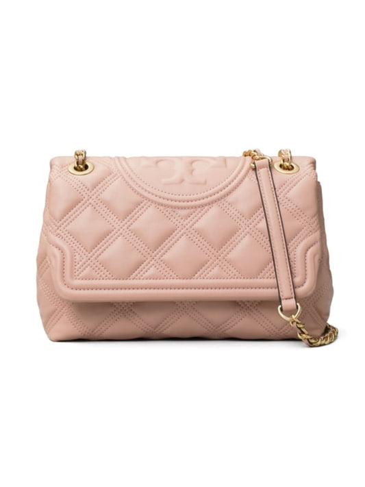 Tory Burch 56716 Fleming Soft Medium Convertible Shoulder Bag Pink Moon
