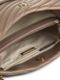 Tory Burch 56757 Kira Chevron Tote Classic Taupe