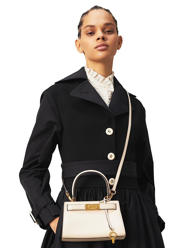 Tory Burch 56912 Lee Radziwill Petite Bag Cream Balilene