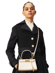 Tory Burch 56912 Lee Radziwill Petite Bag Cream