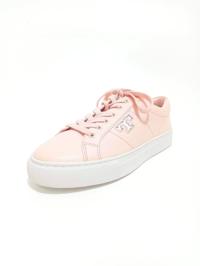 Tory Burch 57024 Amalia Sneakers Calf Leather Ballet Pink Size 7