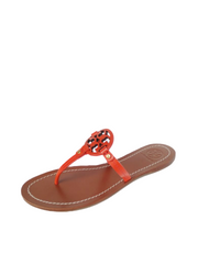 Tory Burch 57075 Veg Leather Mini Miller Flat Thong Samba Sandals