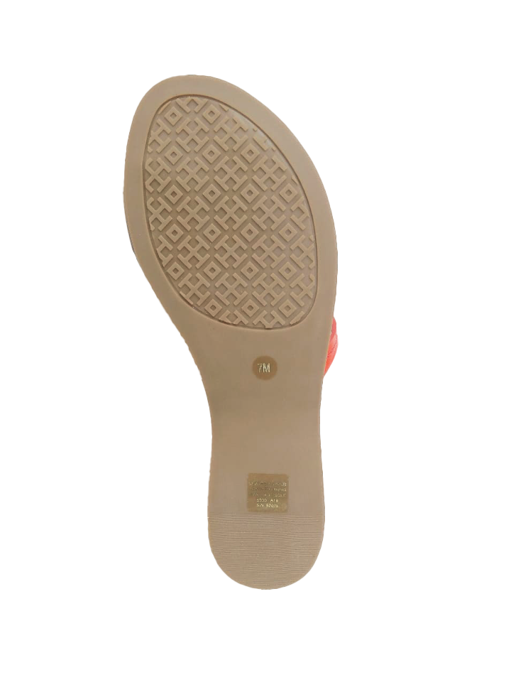 Tory Burch 57075 Veg Leather Mini Miller Flat Thong Samba Sandals
