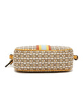 Tory Burch 57743 Gemini Ink Canvas Mini Bag Daylily