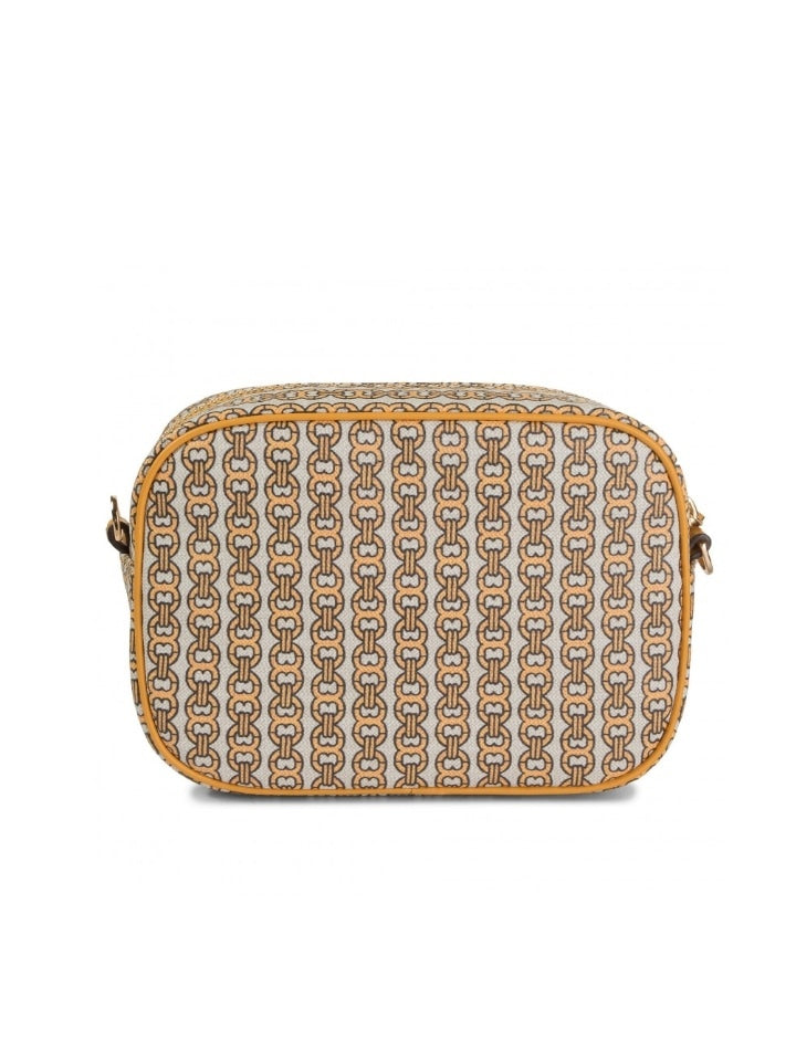 Tory Burch 57743 Gemini Ink Canvas Mini Bag Daylily