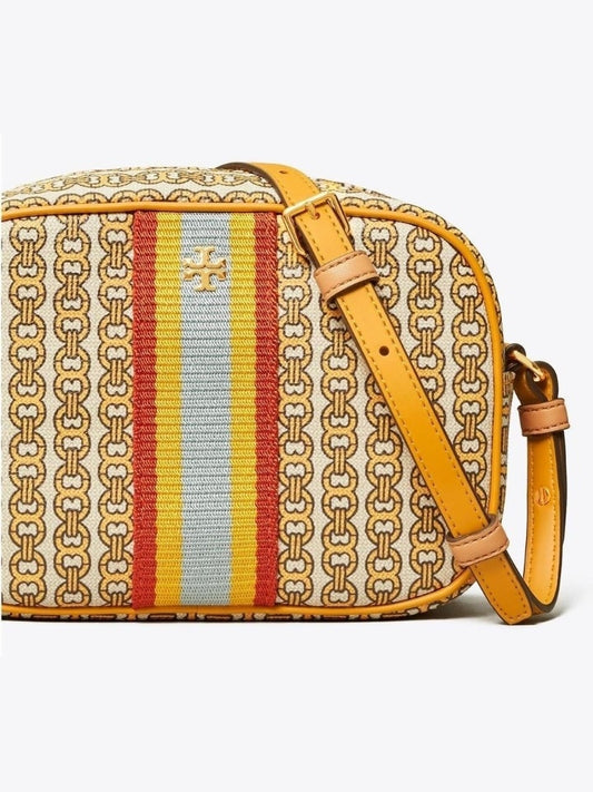 Tory Burch 57743 Gemini Ink Canvas Mini Bag Daylily