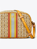 Tory Burch 57743 Gemini Ink Canvas Mini Bag Daylily
