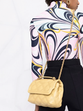 Tory Burch 58102 Fleming Soft Small Convertible Shoulder Bag Beeswax
