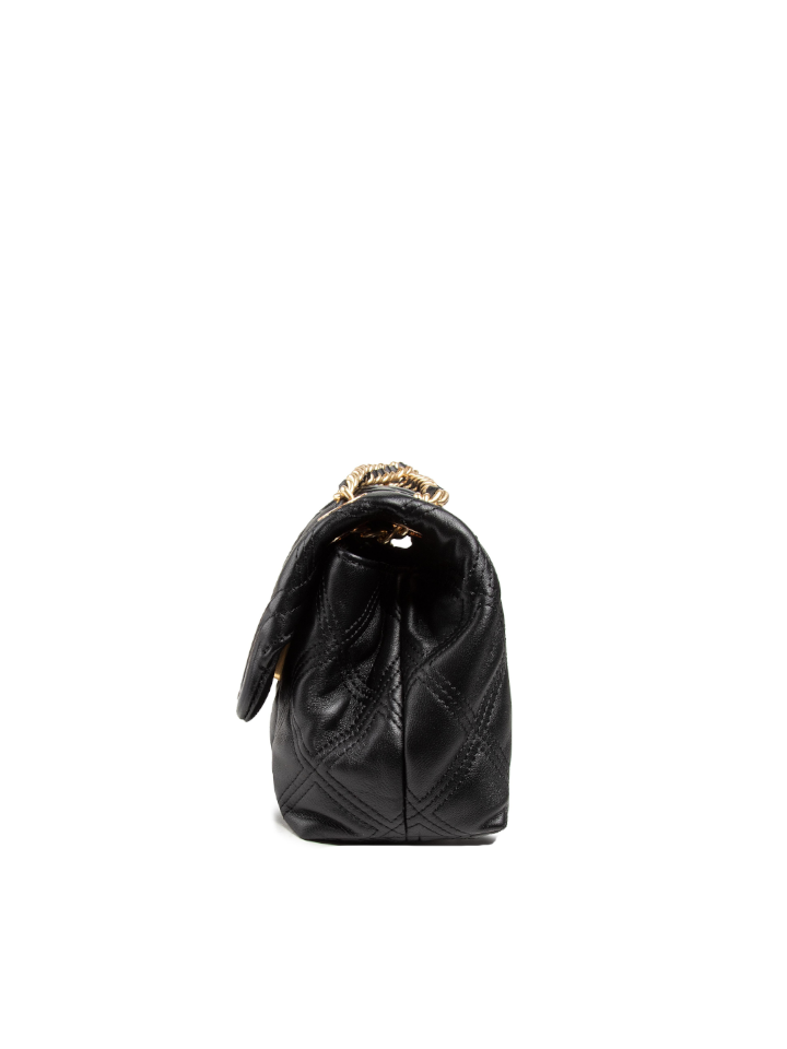 fleming soft mini backpack Tory Burch 58102 Fleming Soft Small Convertible Shoulder Bag Black – Balilene