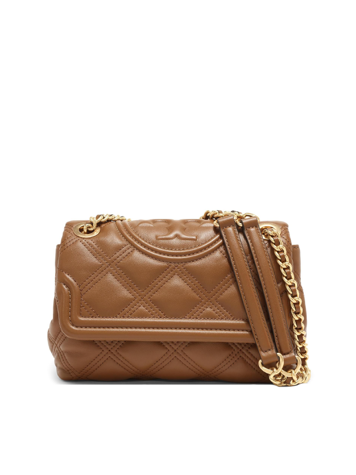 Tory Burch 58102 Fleming Soft Small Convertible Shoulder Bag Moose
