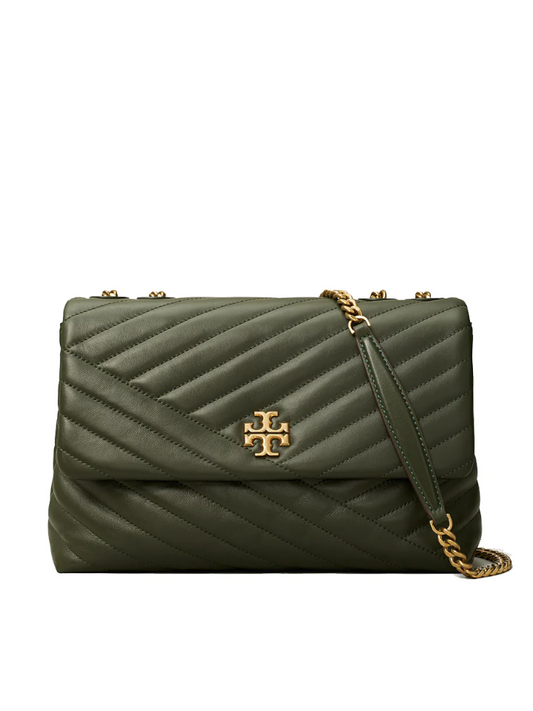 Tory Burch 58465 Kira Chevron Convertible Shoulder Bag Sycamore