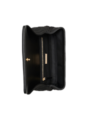 Tory-Burch-59690-Fleming-Soft-Clutch-Black-Balilene-dalam