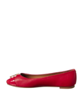 Tory Burch 60226 Everly Ballet Nappa Leather Briliant Red