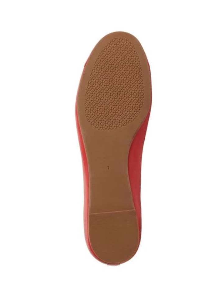 Tory Burch 60226 Everly Ballet Nappa Leather Briliant Red