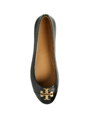 Tory Burch 60226 Everly Ballet Nappa Leather Perfect Black