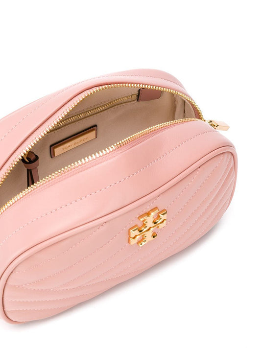 Tory Burch 60227 Kira Chevron Camera Bag Pink Moon