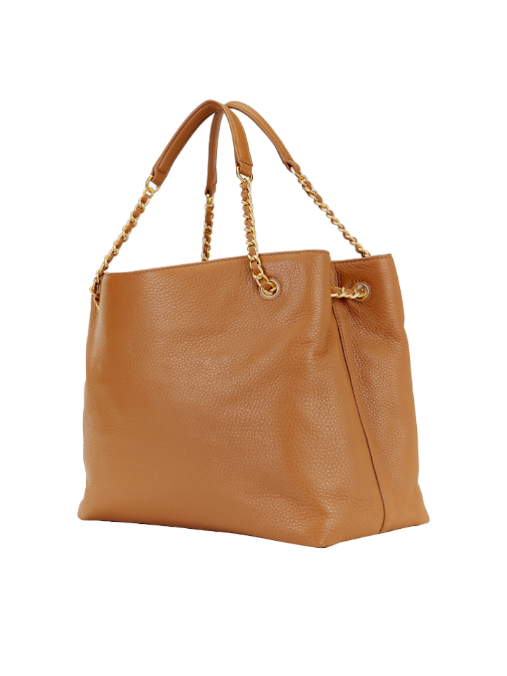 Tory Burch 60396 Britten Triple Compartment Tote Bark