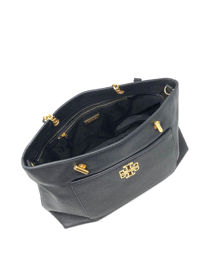 Tory Burch 60415 Britten Satchel Bag Black