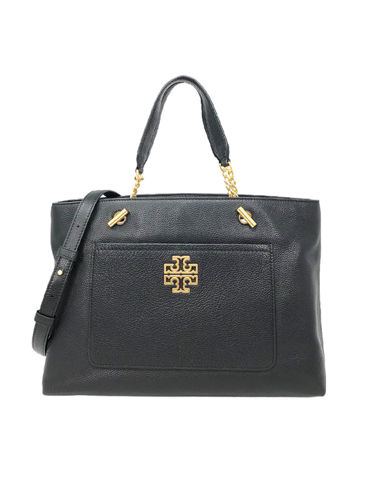 Tory Burch 60415 Britten Satchel Bag Black