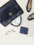 Tory Burch 60415 Britten Satchel Bag Black