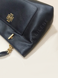 Tory Burch 60415 Britten Satchel Bag Black
