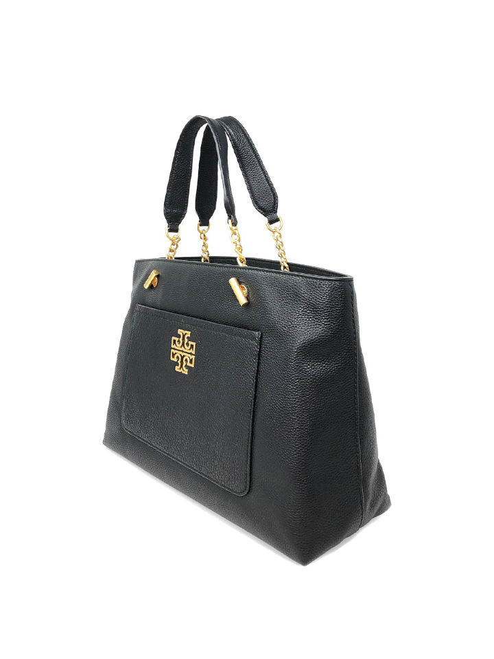 Tory Burch 60415 Britten Satchel Bag Black