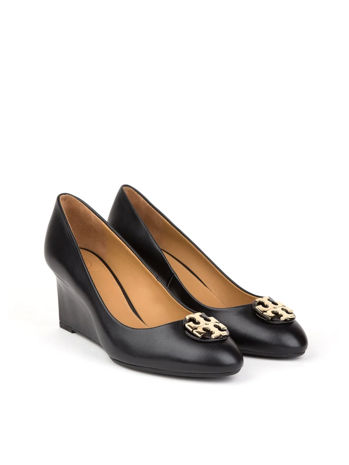 Tory Burch 60915 Claire 65mm Closed Toe Wedge Black