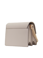 Tory Burch Emerson Envelope Adjustable Shoulder Bag French Gray