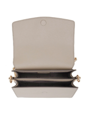 Tory Burch Emerson Envelope Adjustable Shoulder Bag French Gray
