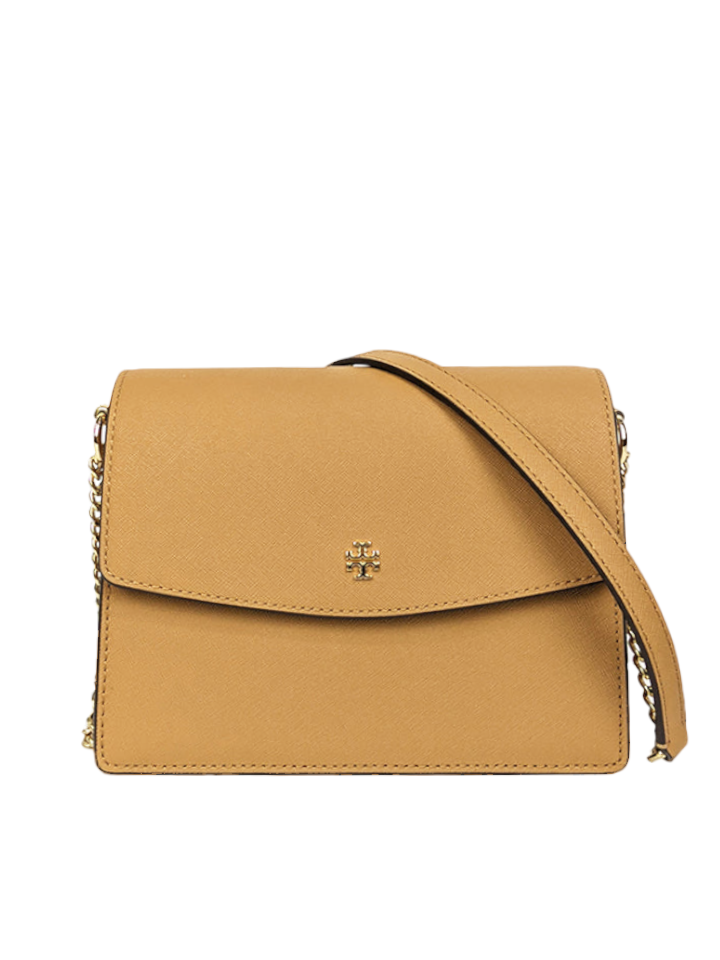 Tory Burch Emerson Envelope Adjustable Shoulder Bag Cardamom