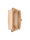 Tory Burch 61674 Kira Chevron Top Handle Satchel Devon Sand