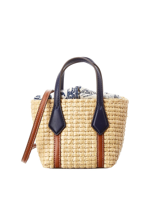 Tory-Burch-61986-Perry-Straw-Nano-Tote-Natural-Navy-Balilene-depan
