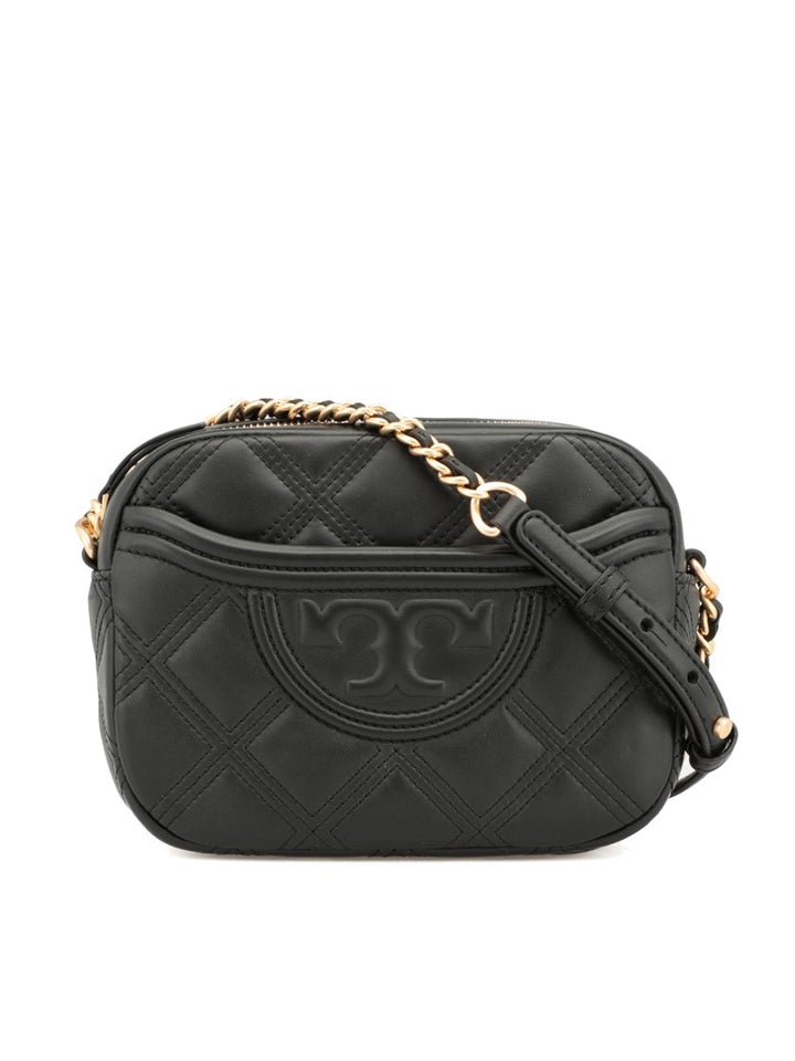 Tory burch fleming 2025 soft camera bag black