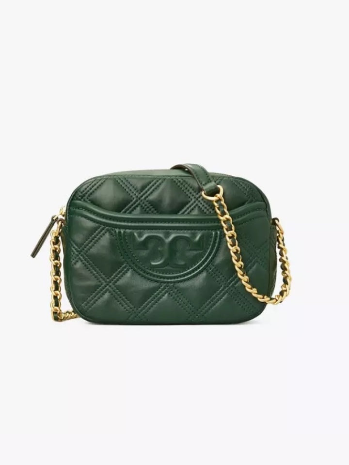 Tory Burch 62091 Fleming Soft Camera Bag Pine Tree
