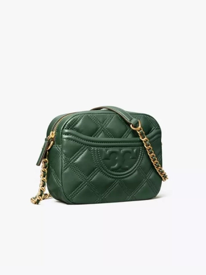 Tory Burch 62091 Fleming Soft Camera Bag Pine Tree