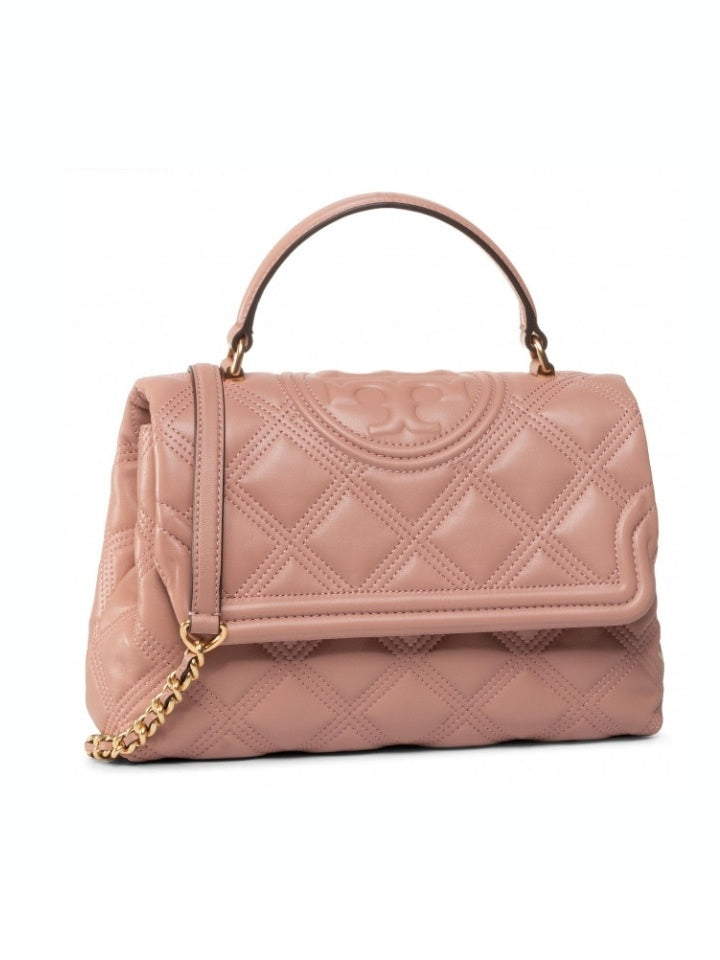 Tory Burch 62092 Fleming Soft Top Handle Pink Moon