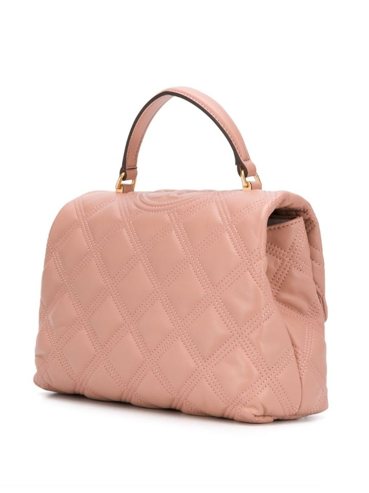 Tory Burch Women's Kira Chevron Top-Handle Satchel - Pink Moon