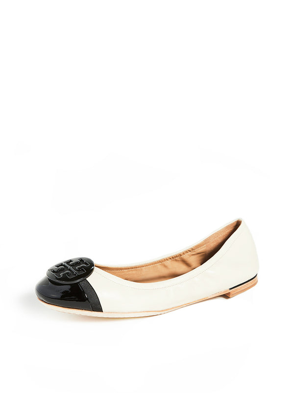 tory burch cap toe flat