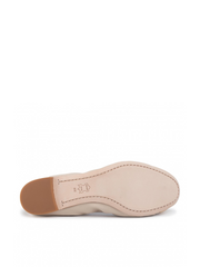 Tory Burch 63177 Minnie Cap-Toe Ballet Nappa Leather Dulce De Leche / Gold