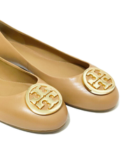 Tory Burch 64090 Benton 2 Ballet Flat Nappa Leather Blond