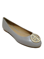 Tory Burch 64090 Benton 2 Ballet Flat Nappa Leather French Gray